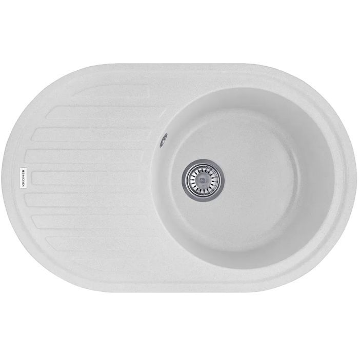 Мойка кухонная Kroner KompositGRA-7750 (CV027419)