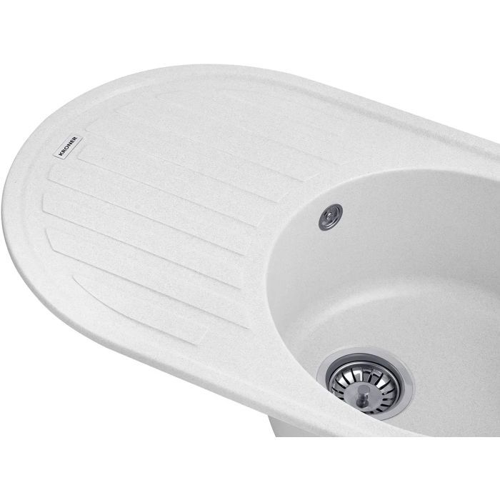 Мойка кухонная Kroner KompositGRA-7750 (CV027419) изображение 4