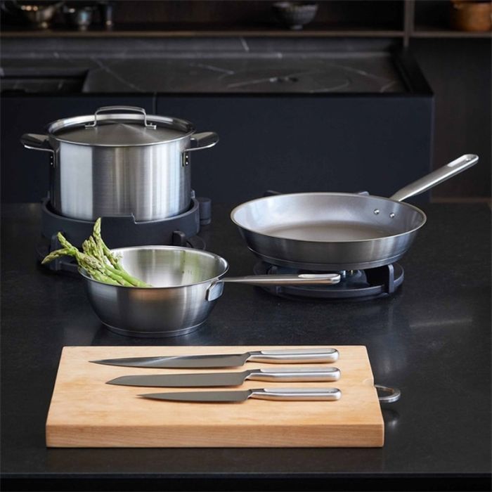 Сковорода Fiskars All Steel матова 28 см (1064745) зображення 9