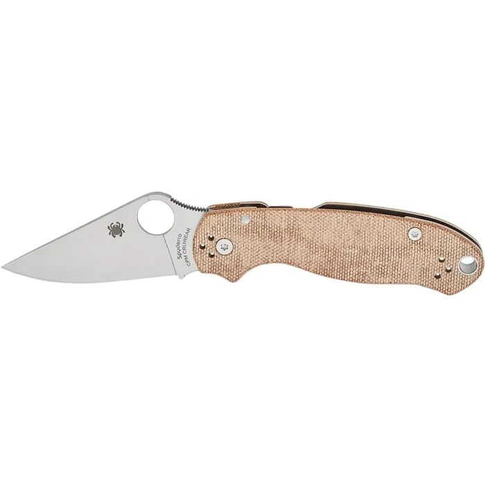 Нож Spyderco Para 3 CPM Cru-Wear Micarta Brown (C223MPCW)