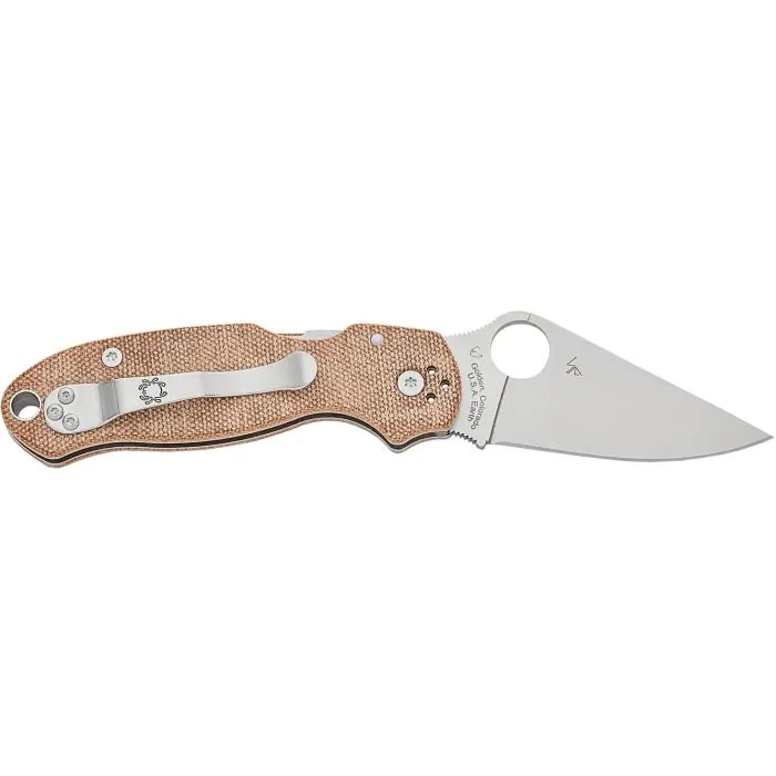 Нож Spyderco Para 3 CPM Cru-Wear Micarta Brown (C223MPCW) изображение 2