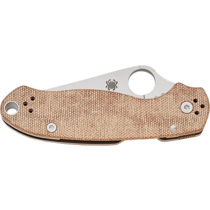 Нож Spyderco Para 3 CPM Cru-Wear Micarta Brown (C223MPCW) изображение 3