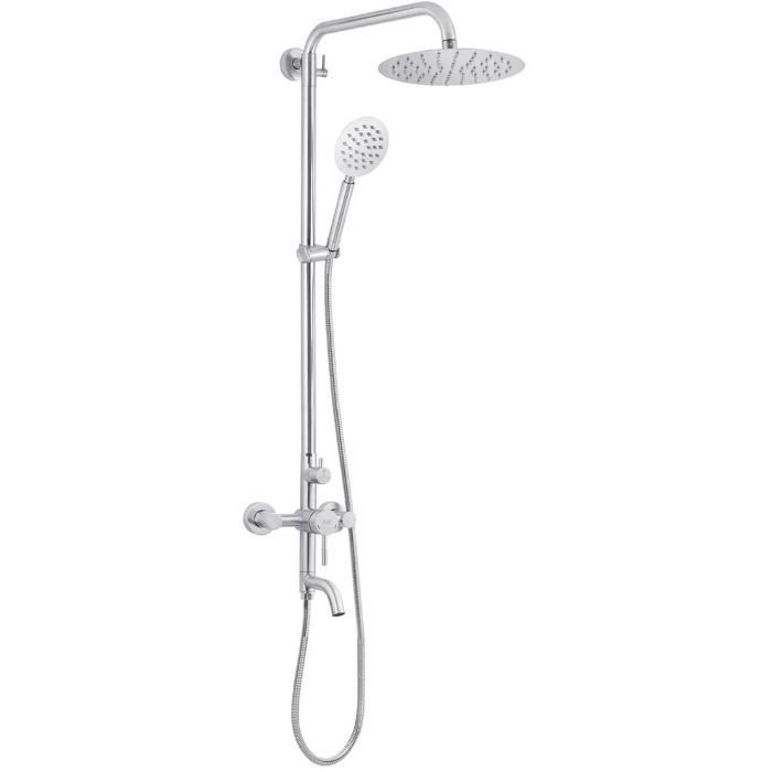 Душовий гарнітур Kroner Edelstahl Klassisch-ESG063 + змішувач Edelstahl Klassisch-ESG010 + змішувач Edelstahl Klassisch (CVS30192) зображення 4