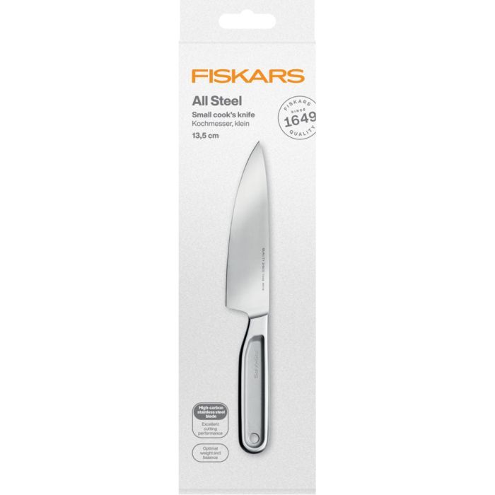 Кухонный нож Fiskars All Stee шеф великий 20 см (1062882) изображение 3