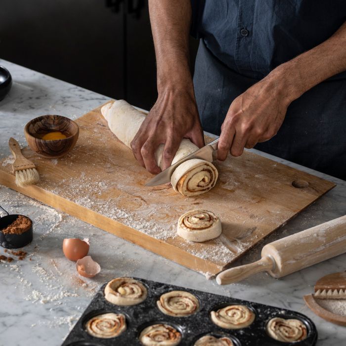 Кухонный нож Fiskars All Stee шеф великий 20 см (1062882) изображение 4