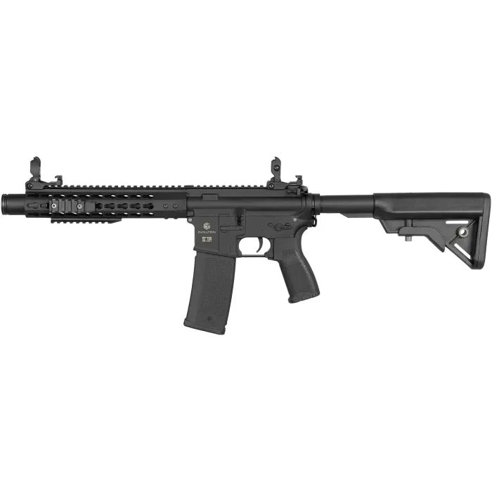 Винтовка страйкбольная Evolution Recon 10" Amplified Carbontech AEG Black (SL-1006)