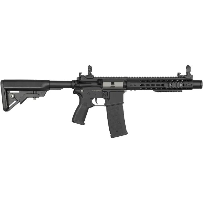 Винтовка страйкбольная Evolution Recon 10" Amplified Carbontech AEG Black (SL-1006) изображение 2