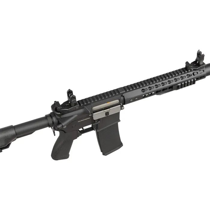 Винтовка страйкбольная Evolution Recon 10" Amplified Carbontech AEG Black (SL-1006) изображение 5