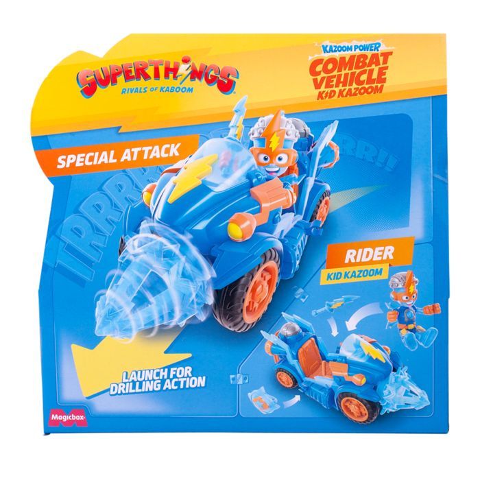 Игровой набор SuperThings серии Combat Vehicles - Кид Казум (PSTSP116IN200) изображение 6