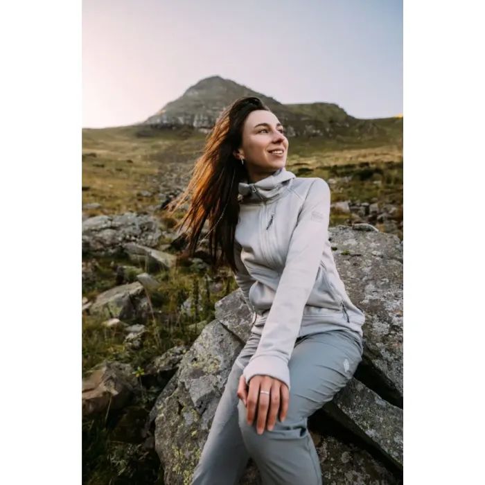 Кофта Turbat Peak Wmn vapor grey - L - світло-сірий (012.004.3948) зображення 11
