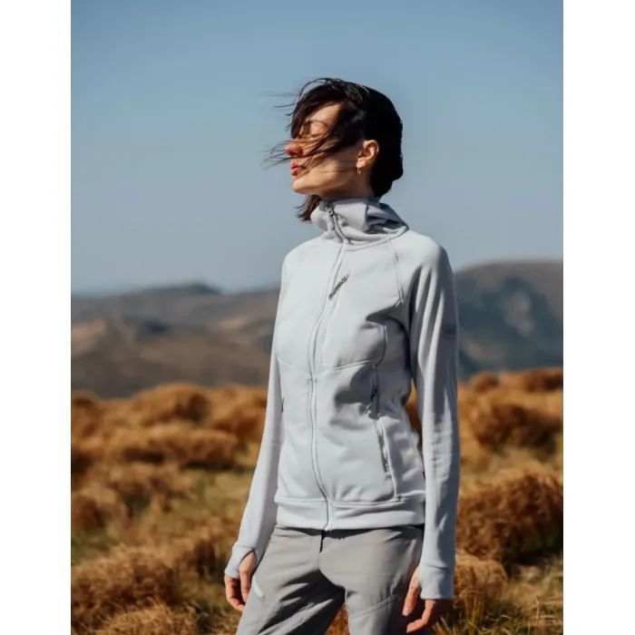 Кофта Turbat Peak Wmn vapor grey - L - світло-сірий (012.004.3948) зображення 7