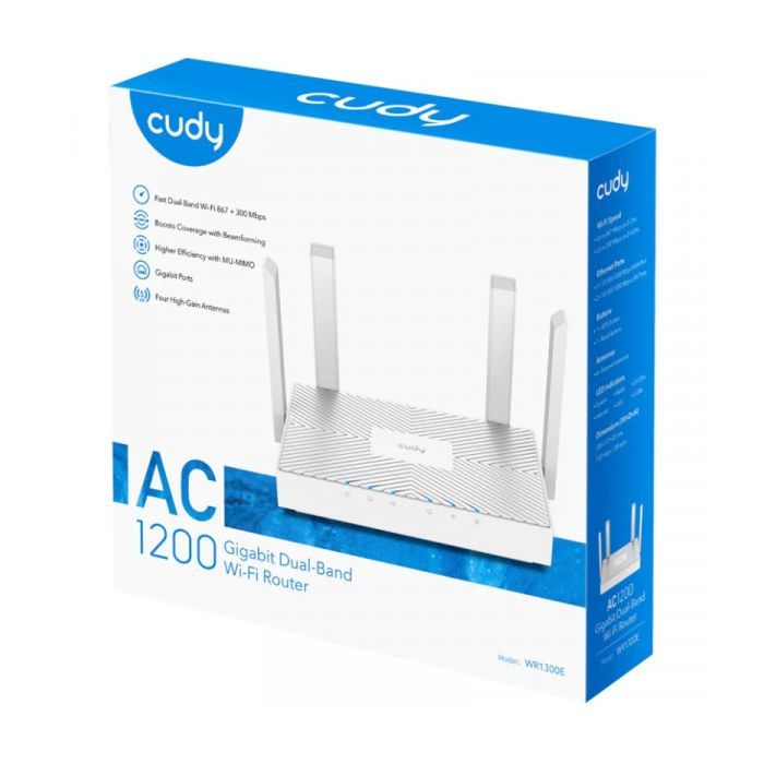 Маршрутизатор Cudy WR1300E зображення 4
