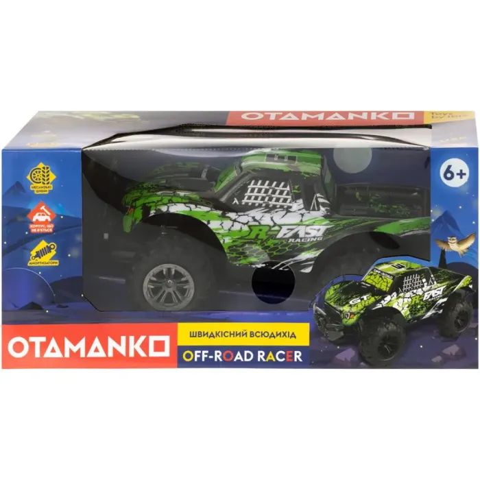 Радиоуправляемая игрушка Otamanko Скоростной вездеход OFF-ROAD RACER, синий (С009 blue) изображение 8