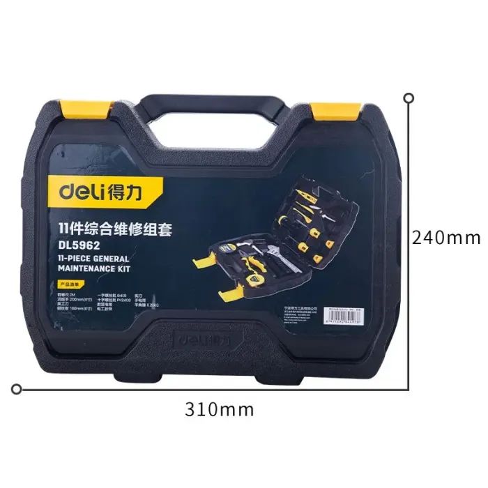 Набір інструментів Deli 11 шт. (DL5962) зображення 3