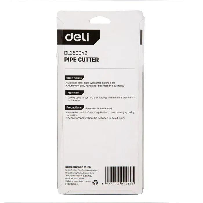 Труборез Deli 42 мм (EDL350042) изображение 6