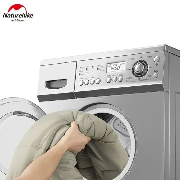 Спальный мешок Naturehike з капюшоном із мішком для зберігання M300 CNK2350WS023, сірий, правий (6927595775981) изображение 7