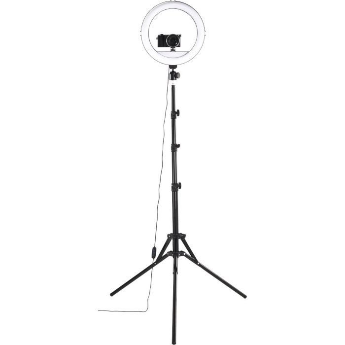 Набор блогера Hama Smartphone Tripod Steady-120 V2, 185см, Bluetooth, LED ring (00004659) изображение 7