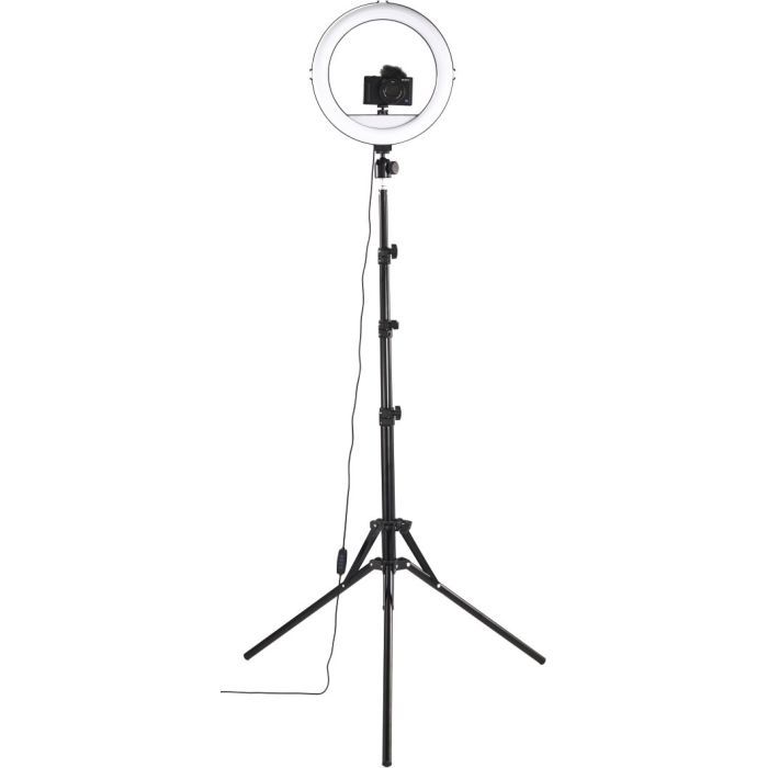 Набор блогера Hama Smartphone Tripod Steady-120 V2, 185см, Bluetooth, LED ring (00004659) изображение 8