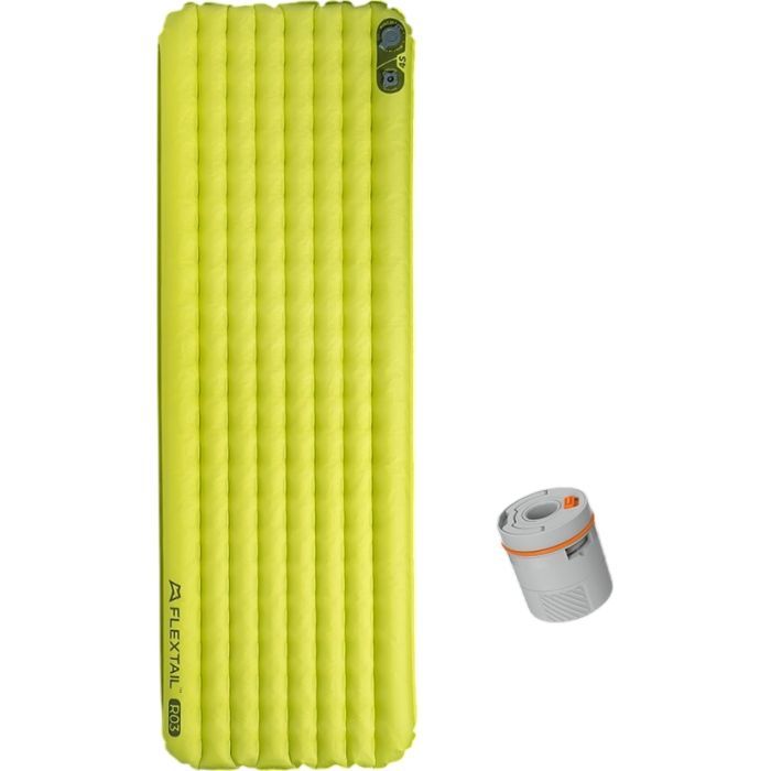 Туристический коврик Flextail Tiny Slleeping Pad R03 AVS самонадувний зелений (6975755966632)