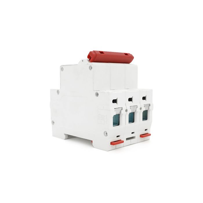 Автоматичний вимикач ZUOYI Z7-63Z 3P C25 DC750V зображення 3