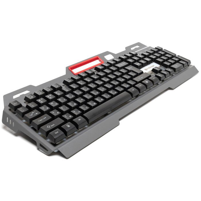 Клавиатура Hölmer K-02GS RGB Backlight USB UA Black (K-02GS) изображение 4