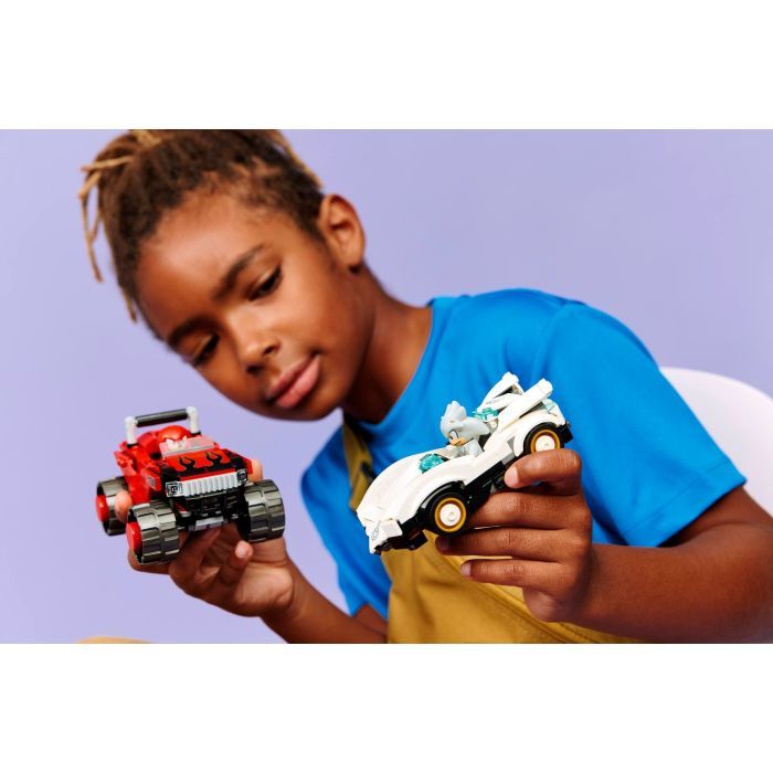 Конструктор LEGO Sonic Автомобиль Сильвера vs. монстр грузовика Наклза (77118) изображение 11