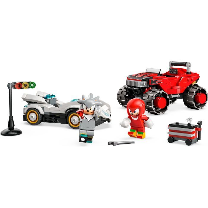 Конструктор LEGO Sonic Автомобиль Сильвера vs. монстр грузовика Наклза (77118) изображение 3