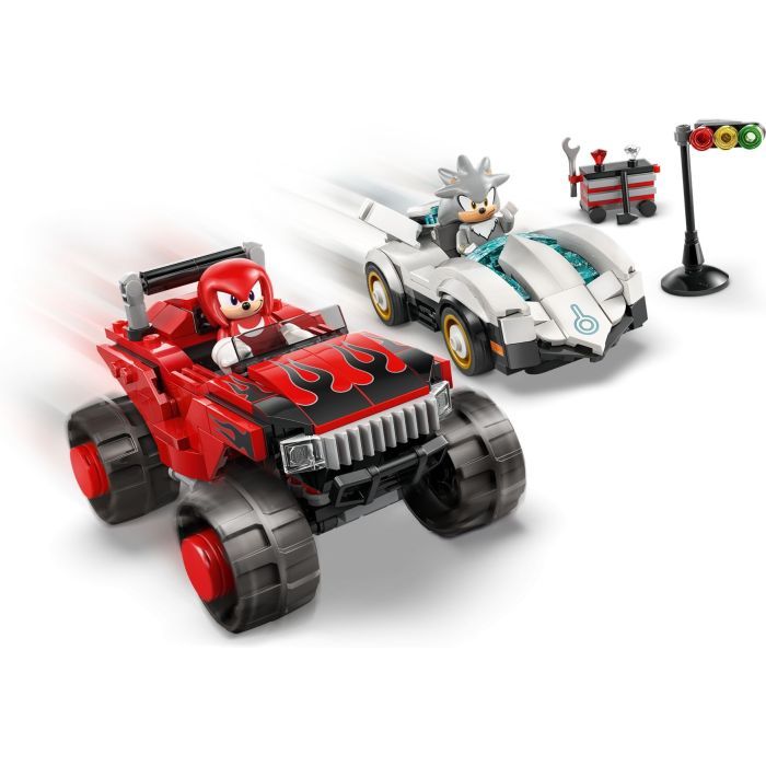 Конструктор LEGO Sonic Автомобиль Сильвера vs. монстр грузовика Наклза (77118) изображение 7