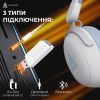 Наушники Ajazz AHM08 MAX 3-Mode White/Purple (AHM08-MAX-PWB) изображение 7