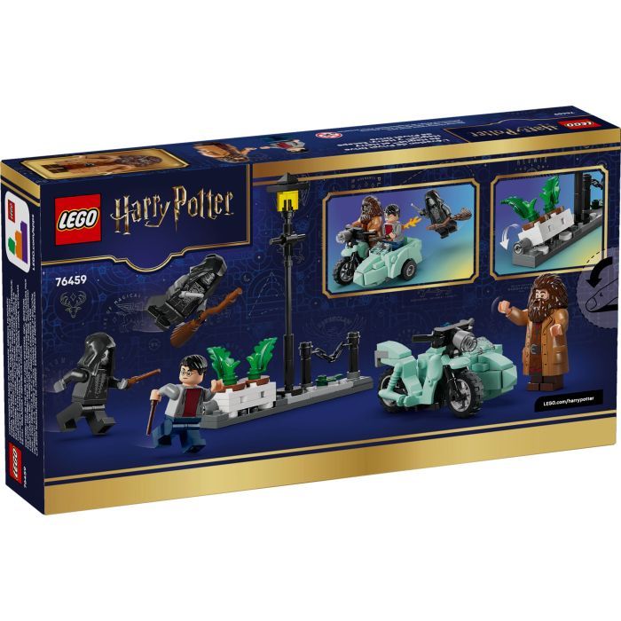Конструктор LEGO Harry Potter Хагрид и Гарри: Бегство с Тисовой улицы (76459) изображение 8