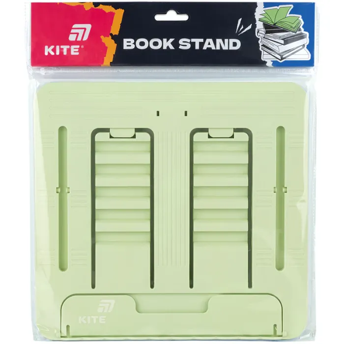Підставка для книг Kite пластикова, зелена (K25-330-2) зображення 3