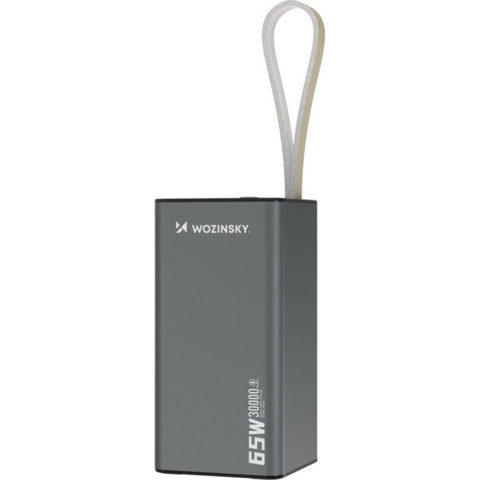 Батарея універсальна Wozinsky 30000mAh, K65+ 65W 30000mAh 2*USB-C, USB-A (5907769364457)