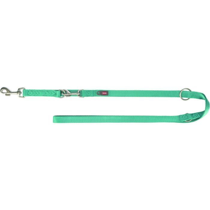 Повідець для собак Trixie Premium регульований M-L 2 м 20 мм аква (4053032671614)