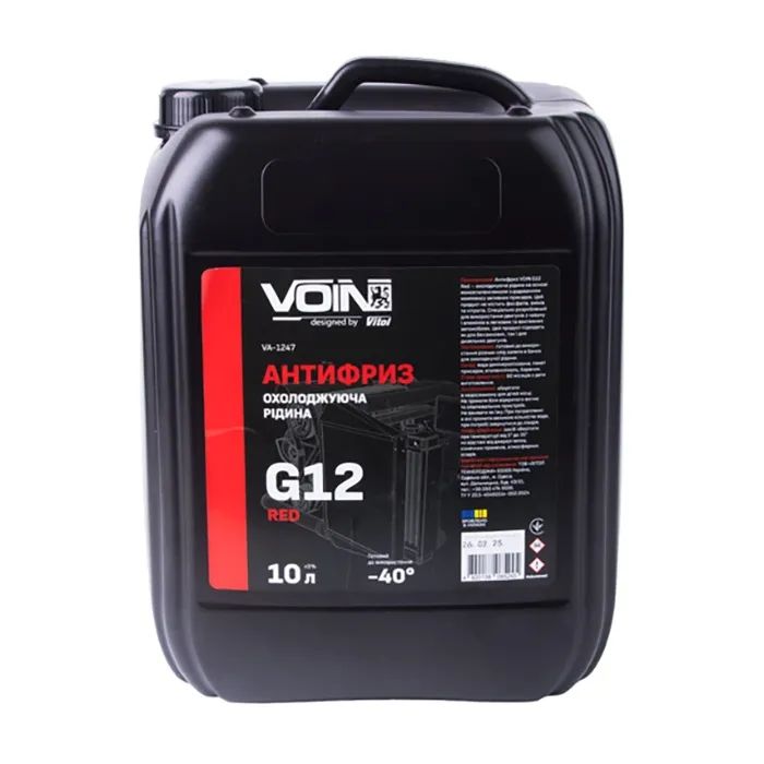 Антифриз VOIN G12 Red 10л (VA-1247)