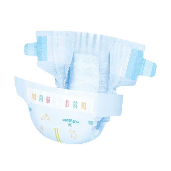 Подгузники GOO.N Plus 6-11 кг Розмір М, на ліпучках 52 шт (21001497) изображение 4