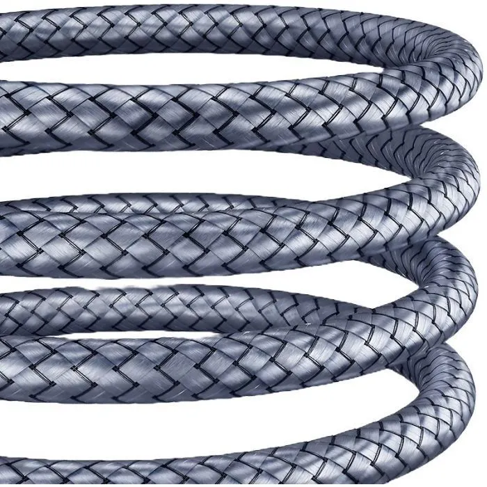 Кабель мультимедійний 3.5mm M to 3.5mm M 1.2m gray Essager (EYP35-DY0G) зображення 3