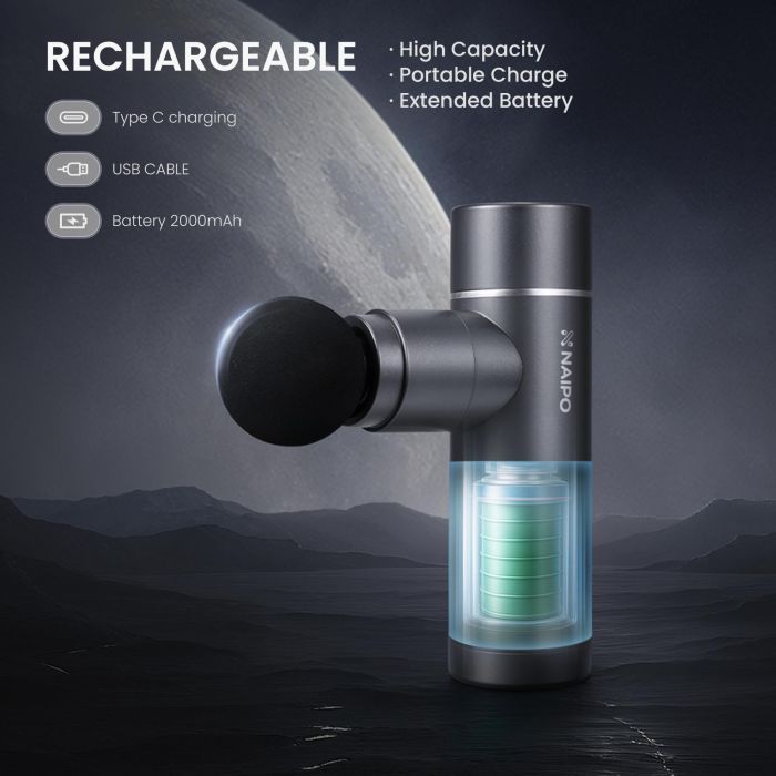 Массажер NAIPO NPMGUN-J11 изображение 5