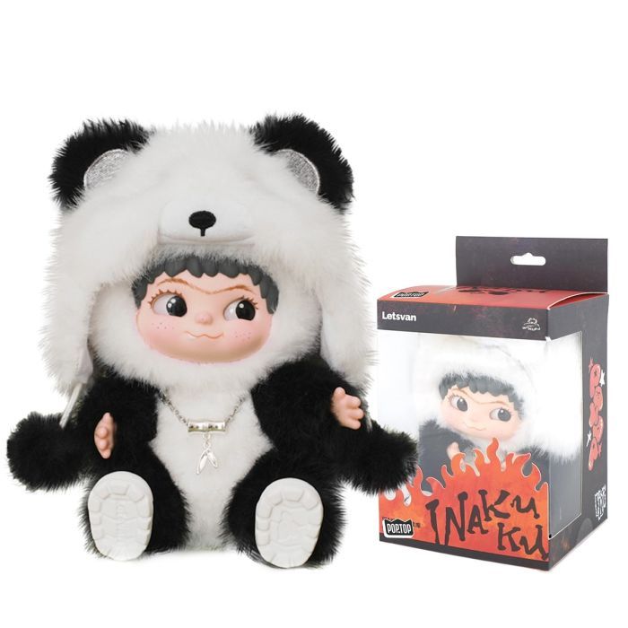 М'яка іграшка Pop Top Letsvan cерії Wakuku Панда (17WK-07D1)