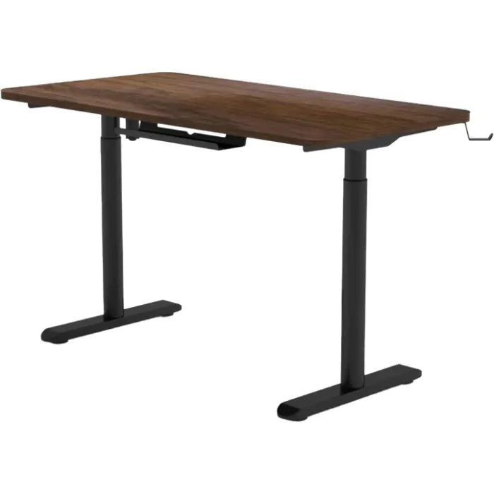 Компьютерный стол Sihoo D05 Walnut/Black (D05-104/D05-107) изображение 3