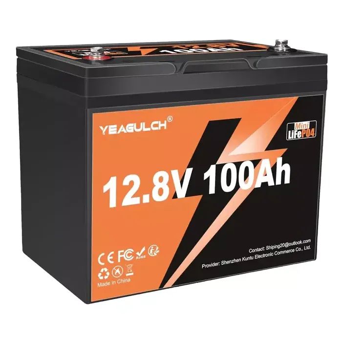 Батарея LiFePo4 YEAGULCH 12.8V - 100Ah (YEAGULCH-12,8V/100Ah) зображення 2