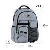 Рюкзак школьный GoPack Education Teens 184 сірий (GO26-184L-2) изображение 12