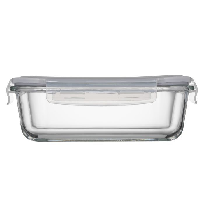 Пищевой контейнер Ardesto Gemini прямокутний, 1.06л, боросилікатне скло, прозорий (AR1210BRC) изображение 3