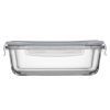Пищевой контейнер Ardesto Gemini прямокутний, 1.06л, боросилікатне скло, прозорий (AR1210BRC) изображение 3