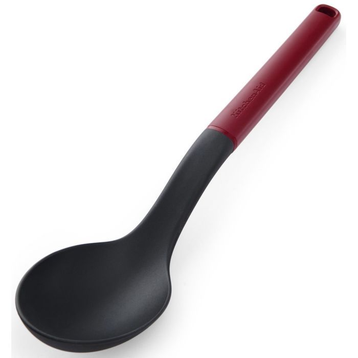 Ложка кухарська KitchenAid Classic для сервірування 34 см білий (KHA003OHPNG) зображення 2