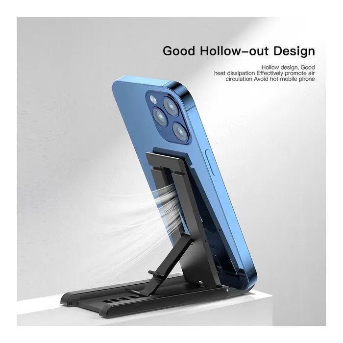 Підставка до планшета та телефона Sailing Desktop Phone Holder Black Essager (EZJZM-FC01) зображення 8