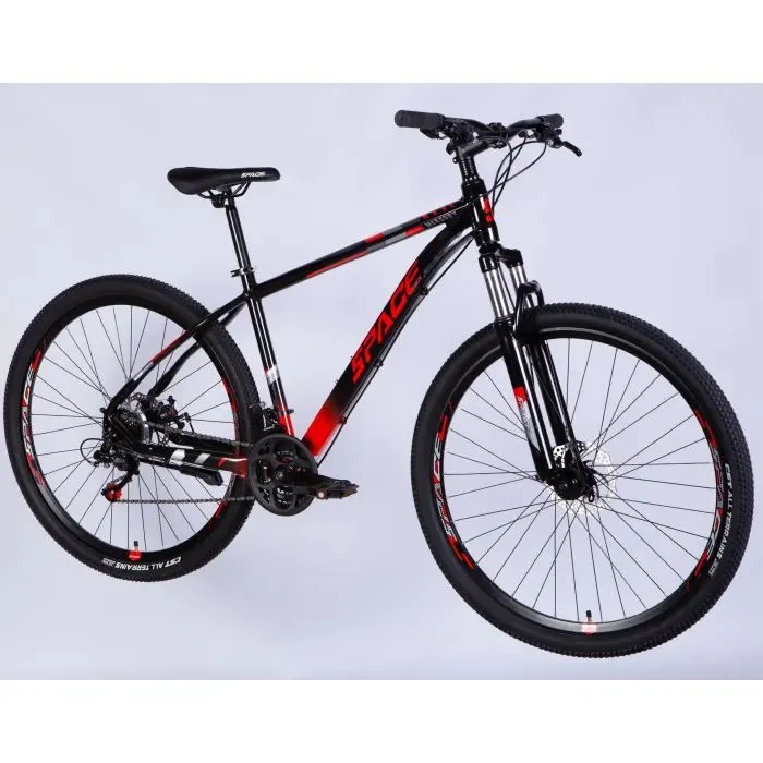 Велосипед Space 29" MERCURY DD FR рама-18" AL 2026 чорно-червоний (OPS-SP-29-172) изображение 2