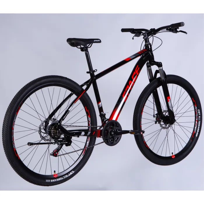 Велосипед Space 29" MERCURY DD FR рама-18" AL 2026 чорно-червоний (OPS-SP-29-172) изображение 3