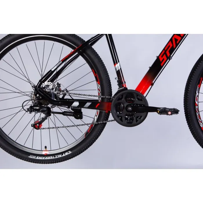 Велосипед Space 29" MERCURY DD FR рама-18" AL 2026 чорно-червоний (OPS-SP-29-172) изображение 5