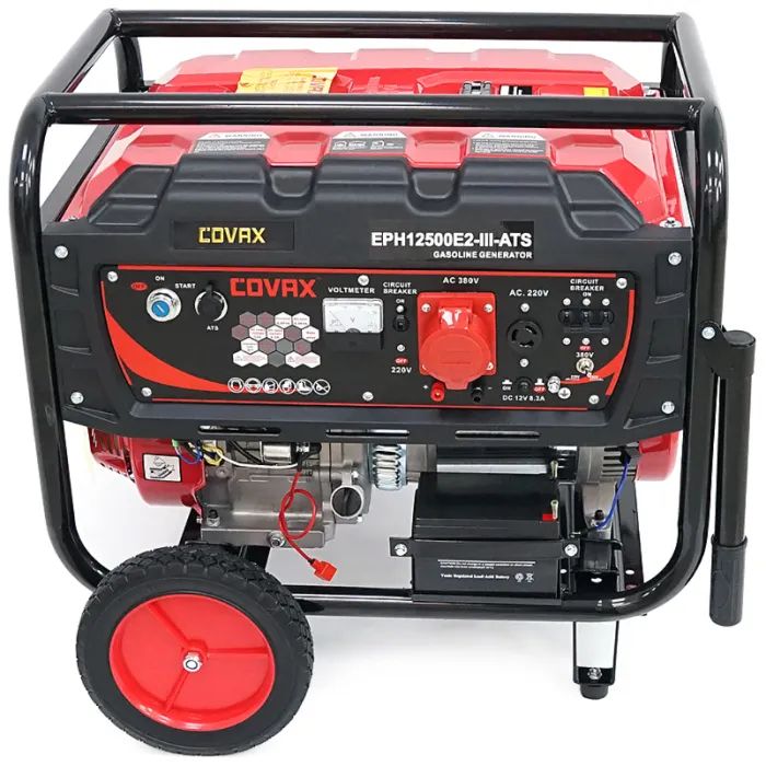 Генератор COVAX EPH12500E2-llll-ATS, 8.0kW, 220V-380V, 50Hz, DC12V, 18HP, электро стартер, 25L (EPH12500E2-lll-ATS) изображение 3