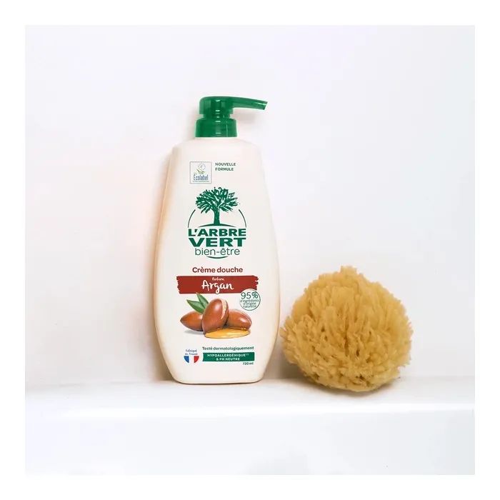 Гель для душа L'Arbre Vert Питательный с экстрактами аргана 720 мл (3450601100376) изображение 2